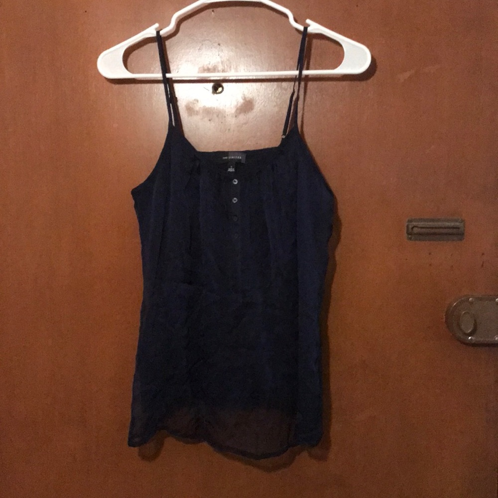 Airy Blue Spaghetti Strap Top